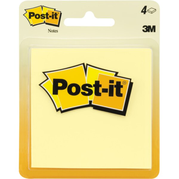 Post-It® Yellow 4Pk